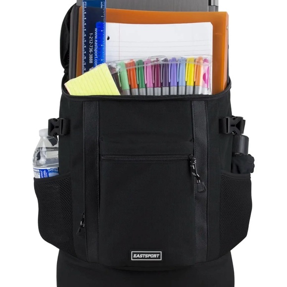 Eastsport Unisex Rival 18.5" Laptop Backpack, Black - Picture 4 of 6